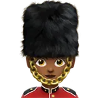 Apple platformon a(z) woman guard: medium-dark skin tone képe