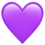 purple heart för Apple-plattform