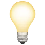 light bulb for Apple-plattformen