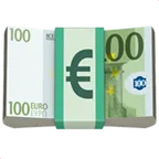 euro banknote för Apple-plattform