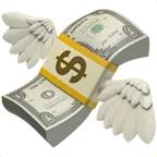 money with wings alustalla Apple