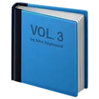 Apple platformon a(z) blue book képe