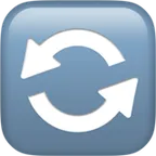 counterclockwise arrows button для платформы Apple