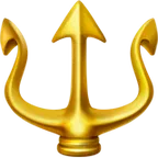 trident emblem untuk platform Apple