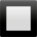 Apple প্ল্যাটফর্মে জন্য black square button