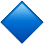 large blue diamond für Apple Plattform