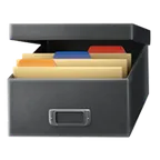 Apple platformon a(z) card file box képe