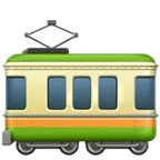 Apple प्लेटफ़ॉर्म के लिए railway car