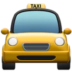 Appleプラットフォームのoncoming taxi