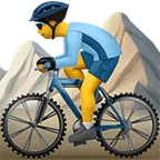 man mountain biking pentru platforma Apple