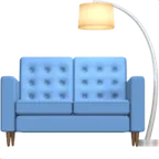 couch and lamp for Apple-plattformen
