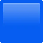 blue square for Apple-plattformen
