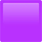 purple square για την πλατφόρμα Apple