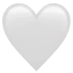 white heart for Apple platform