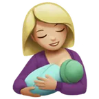 Apple dla platformy breast-feeding: medium-light skin tone