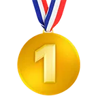 Apple প্ল্যাটফর্মে জন্য 1st place medal