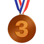 Apple प्लेटफ़ॉर्म के लिए 3rd place medal