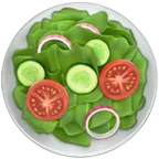 green salad for Apple-plattformen