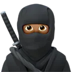 ninja: medium skin tone pentru platforma Apple