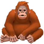 orangutan alustalla Apple
