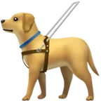 Apple प्लेटफ़ॉर्म के लिए guide dog