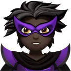 supervillain: dark skin tone สำหรับแพลตฟอร์ม Apple