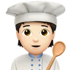 cook: light skin tone untuk platform Apple