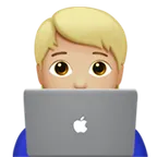 Apple platformu için technologist: medium-light skin tone