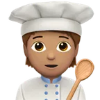 cook: medium skin tone สำหรับแพลตฟอร์ม Apple