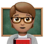 Apple platformon a(z) teacher: medium skin tone képe