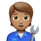 mechanic: medium skin tone per la piattaforma Apple