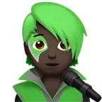 singer: dark skin tone til Apple platform