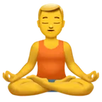 Apple cho nền tảng man in lotus position