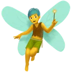 man fairy voor Apple platform