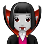 woman vampire: light skin tone pentru platforma Apple