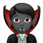 Apple 플랫폼을 위한 vampire: medium-dark skin tone