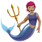 Apple dla platformy merperson: medium skin tone