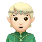 Apple dla platformy elf: light skin tone