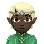Apple dla platformy elf: dark skin tone