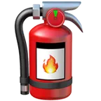 fire extinguisher alustalla Apple