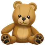 teddy bear alustalla Apple