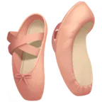 Apple प्लेटफ़ॉर्म के लिए ballet shoes