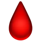 drop of blood for Apple platform