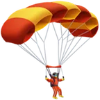 parachute alustalla Apple