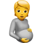 pregnant person voor Apple platform