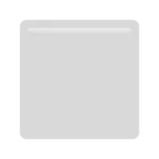 white medium square for Apple-plattformen