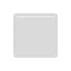 white medium-small square עבור פלטפורמת Apple