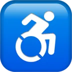 Apple platformon a(z) wheelchair symbol képe