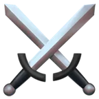 crossed swords untuk platform Apple