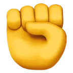 raised fist für Apple Plattform